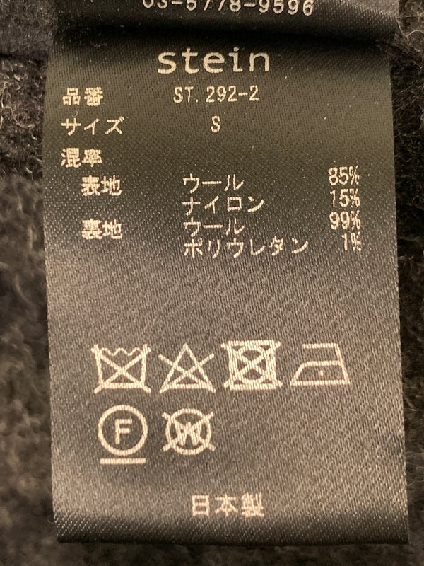 【中古品】【メンズ】 STEIN シュタイン OVERSIZED BLANKET CPO SHIRT オーバーサイズド ブランケット シャツジャケット 長袖 ワークシャツ 140-260823-em-05-min サイズ：S カラー：ブラック/グレー 万代Net店