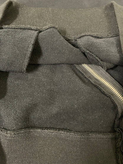 【中古品】【メンズ】 HELIOT EMIL ヘリオット エミル ZIP HOODIE ジップ フーディー パーカー メンズ ファスナー フード付き スウェット 141-260823-em-12-min サイズ：XL カラー：ブラック 万代Net店