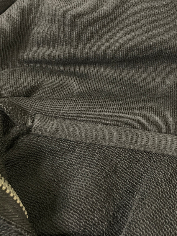 【中古品】【メンズ】 HELIOT EMIL ヘリオット エミル ZIP HOODIE ジップ フーディー パーカー メンズ ファスナー フード付き スウェット 141-260823-em-12-min サイズ：XL カラー：ブラック 万代Net店