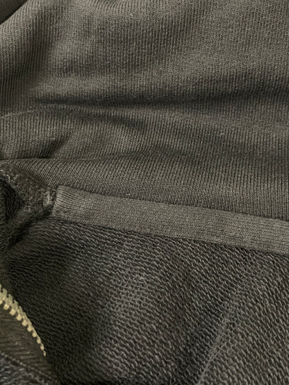 【中古品】【メンズ】 HELIOT EMIL ヘリオット エミル ZIP HOODIE ジップ フーディー パーカー メンズ ファスナー フード付き スウェット 141-260823-em-12-min サイズ：XL カラー：ブラック 万代Net店