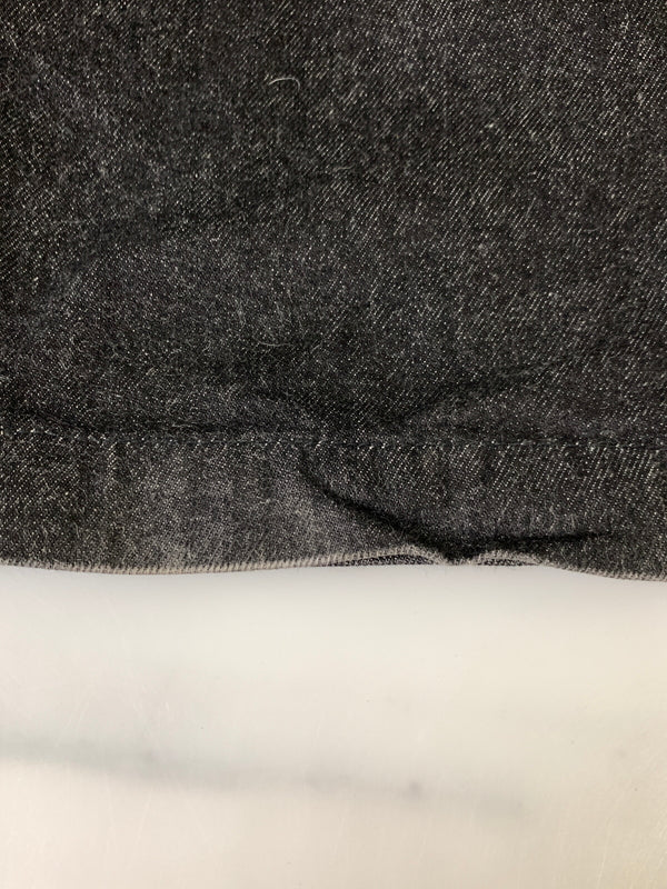 【中古品】【メンズ】 ORDER オーダー WIDE DENIM PANT ワイド デニム パンツ メンズ ボトムス ジーパン ジーンズ ワイドシルエット 153-260823-em-27-min サイズ：XL カラー：ブラック 万代Net店