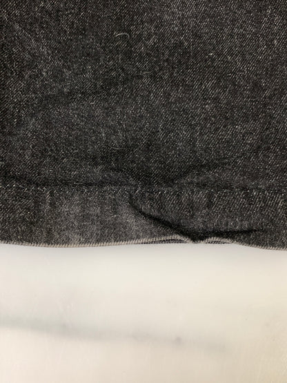 【中古品】【メンズ】 ORDER オーダー WIDE DENIM PANT ワイド デニム パンツ メンズ ボトムス ジーパン ジーンズ ワイドシルエット 153-260823-em-27-min サイズ：XL カラー：ブラック 万代Net店