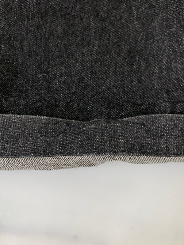 【中古品】【メンズ】 ORDER オーダー WIDE DENIM PANT ワイド デニム パンツ メンズ ボトムス ジーパン ジーンズ ワイドシルエット 153-260823-em-27-min サイズ：XL カラー：ブラック 万代Net店