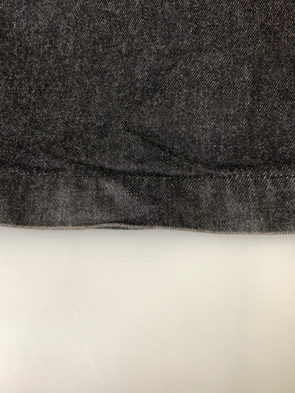 【中古品】【メンズ】 ORDER オーダー WIDE DENIM PANT ワイド デニム パンツ メンズ ボトムス ジーパン ジーンズ ワイドシルエット 153-260823-em-27-min サイズ：XL カラー：ブラック 万代Net店