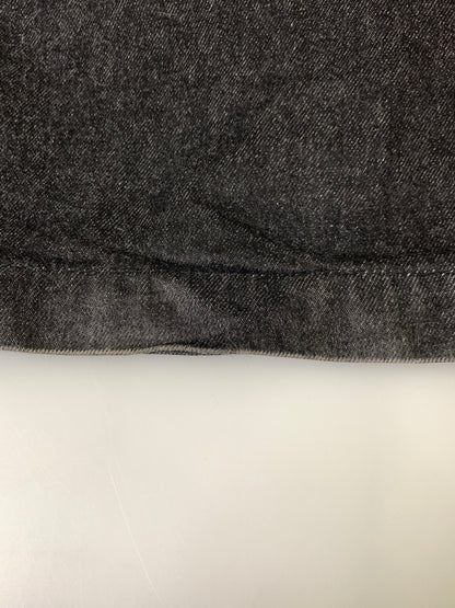 【中古品】【メンズ】 ORDER オーダー WIDE DENIM PANT ワイド デニム パンツ メンズ ボトムス ジーパン ジーンズ ワイドシルエット 153-260823-em-27-min サイズ：XL カラー：ブラック 万代Net店