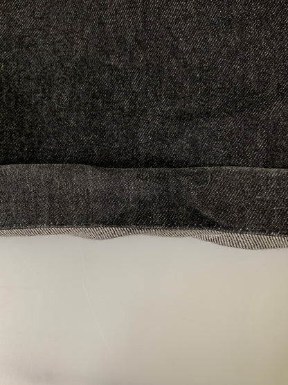 【中古品】【メンズ】 ORDER オーダー WIDE DENIM PANT ワイド デニム パンツ メンズ ボトムス ジーパン ジーンズ ワイドシルエット 153-260823-em-27-min サイズ：XL カラー：ブラック 万代Net店