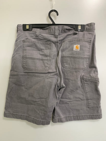 【中古品】【メンズ】 CARHARTT カーハート RELAXED FIT SHORTS リラックス フィット ショーツ ハーフパンツ 短パン ショートパンツ メンズ ボトムス 157-260823-em-23-min サイズ：34 カラー：グレー系 万代Net店