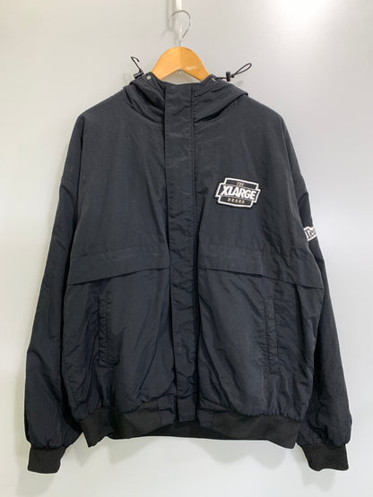 【中古品】【メンズ】 XLARGE エクストララージ NYLON PUFFER ジャケット ナイロン パファー ジャケット 1012130210 上着 アウター 142-260829-hu-12-min サイズ：XL カラー：ブラック 万代Net店