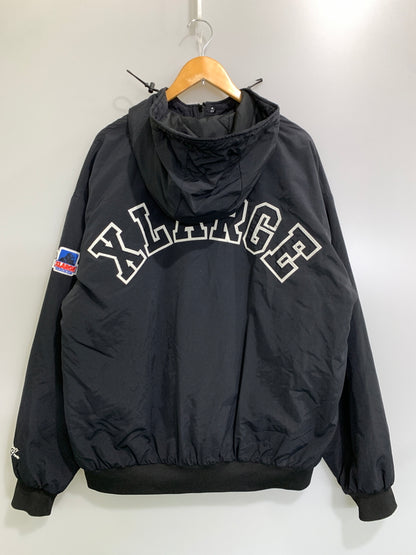 【中古品】【メンズ】 XLARGE エクストララージ NYLON PUFFER ジャケット ナイロン パファー ジャケット 1012130210 上着 アウター 142-260829-hu-12-min サイズ：XL カラー：ブラック 万代Net店