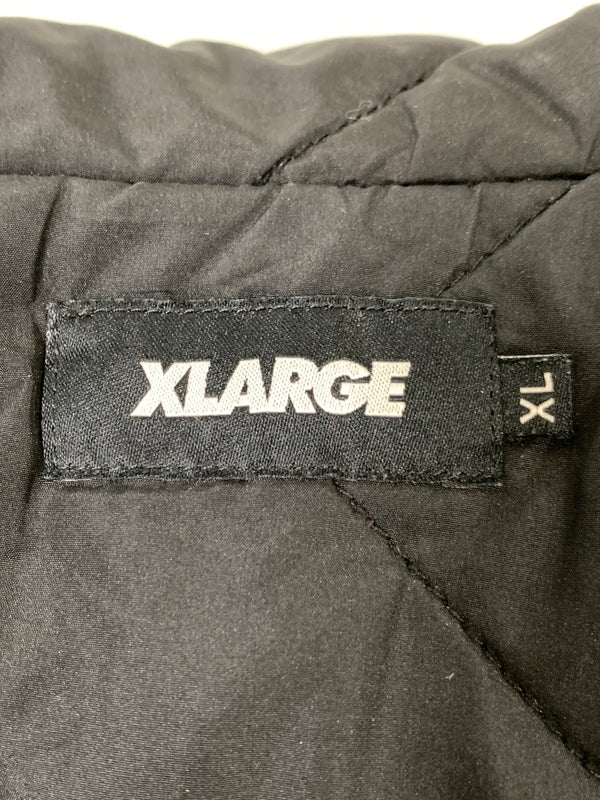 【中古品】【メンズ】 XLARGE エクストララージ NYLON PUFFER ジャケット ナイロン パファー ジャケット 1012130210 上着 アウター 142-260829-hu-12-min サイズ：XL カラー：ブラック 万代Net店