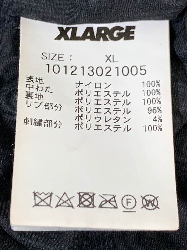 【中古品】【メンズ】 XLARGE エクストララージ NYLON PUFFER ジャケット ナイロン パファー ジャケット 1012130210 上着 アウター 142-260829-hu-12-min サイズ：XL カラー：ブラック 万代Net店