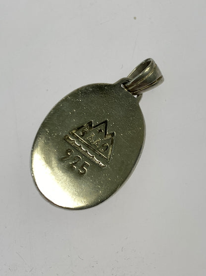 【中古品】【メンズ】 SAAD サード ターコイズペンダント トップのみ チェーンなし アクセサリー 191-260827-hu-10-min カラー：シルバー 万代Net店
