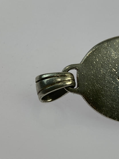【中古品】【メンズ】 SAAD サード ターコイズペンダント トップのみ チェーンなし アクセサリー 191-260827-hu-10-min カラー：シルバー 万代Net店