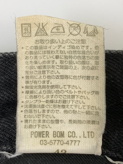 【中古品】【メンズ】 FUGA フーガ BOOT CUT DENIM ブーツカット デニム FG10-C28 ジーパン デニムパンツ ボトムス 147-260829-hu-11-min サイズ：42 カラー：ブラック 万代Net店