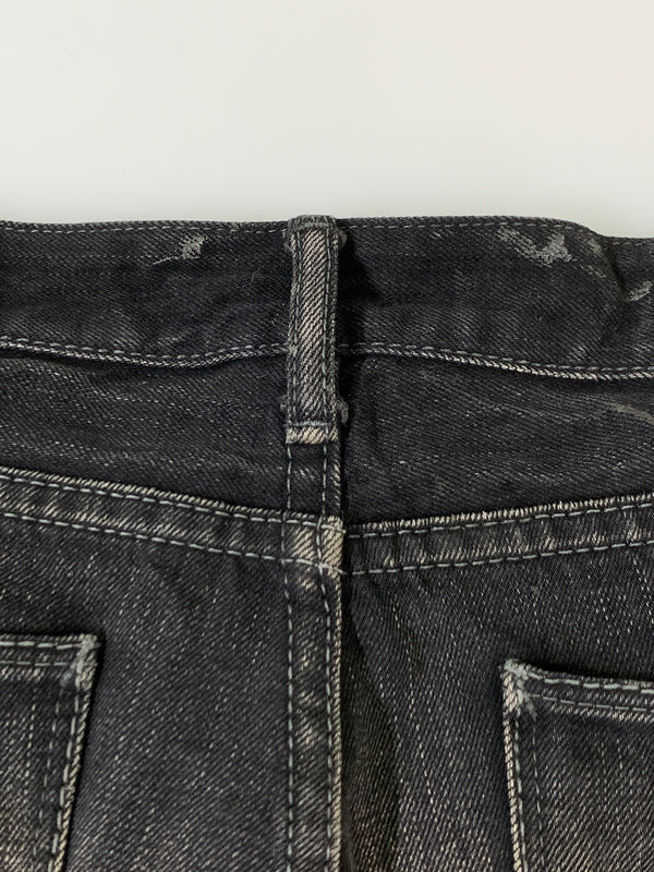 【中古品】【メンズ】 FUGA フーガ BOOT CUT DENIM ブーツカット デニム FG10-C28 ジーパン デニムパンツ ボトムス 147-260829-hu-11-min サイズ：42 カラー：ブラック 万代Net店
