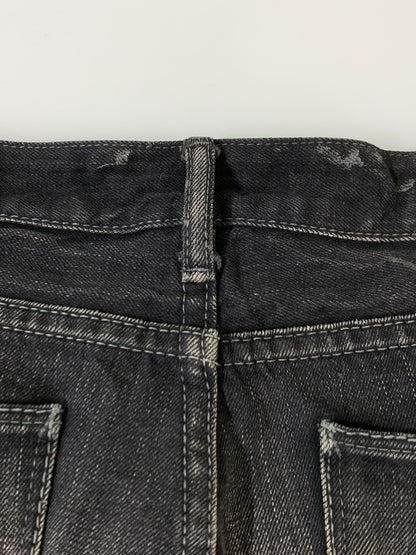 【中古品】【メンズ】 FUGA フーガ BOOT CUT DENIM ブーツカット デニム FG10-C28 ジーパン デニムパンツ ボトムス 147-260829-hu-11-min サイズ：42 カラー：ブラック 万代Net店