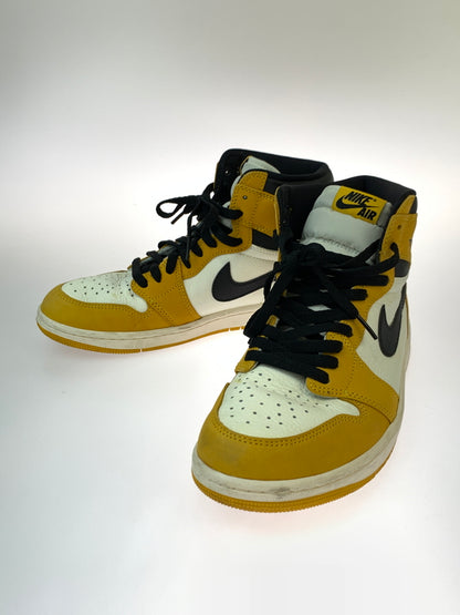 【中古品】【メンズ】 NIKE ナイキ AIR JORDAN 1 RETRO HIGH OG DZ5485-701 エアジョーダン1 レトロ ハイ OG メンズ スニーカー 靴 シューズ 160-260825-em-03-min サイズ：27.5cm カラー：YELLOW OCHRE 万代Net店
