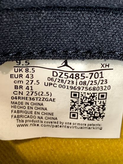 【中古品】【メンズ】 NIKE ナイキ AIR JORDAN 1 RETRO HIGH OG DZ5485-701 エアジョーダン1 レトロ ハイ OG メンズ スニーカー 靴 シューズ 160-260825-em-03-min サイズ：27.5cm カラー：YELLOW OCHRE 万代Net店