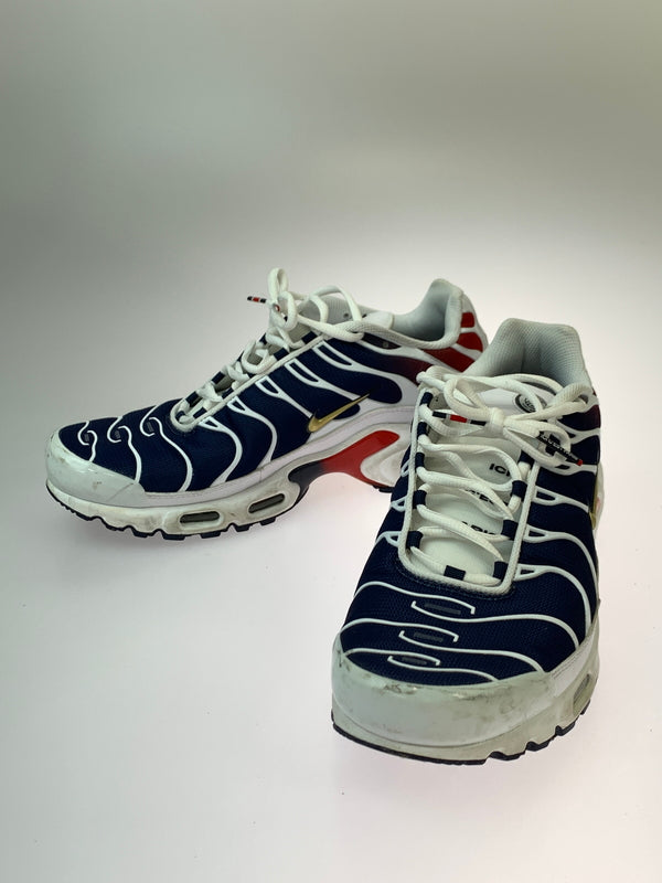 【中古品】【メンズ】 NIKE ナイキ × PSG パリサンジェルマン AIR MAX PLUS FZ4776-100 エアマックス プラス スニーカー メンズ 靴 シューズ 160-260825-em-06-min サイズ：28.5cm カラー：WHITE MIDNIGHT NAVY UNIVERSITY RED METALLIC Gold 万代Net店