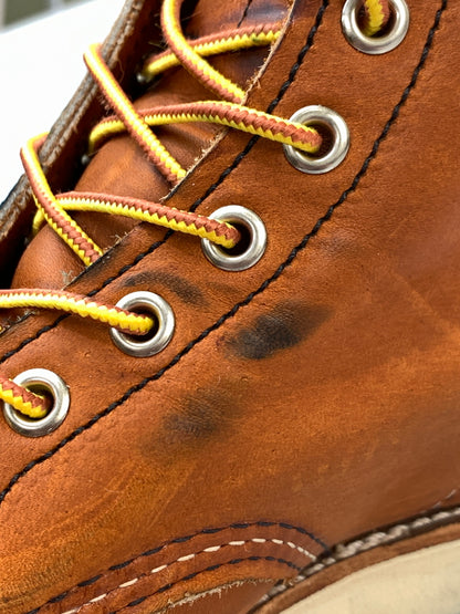 【中古品】【メンズ】 RED WING レッドウィング IRISH SETTER 875 アイリッシュセッター メンズ ブーツ 靴 シューズ クラシック モックトゥ ワークブーツ 164-260825-em-01-min サイズ：26.5cm カラー：レッドブラウン 万代Net店