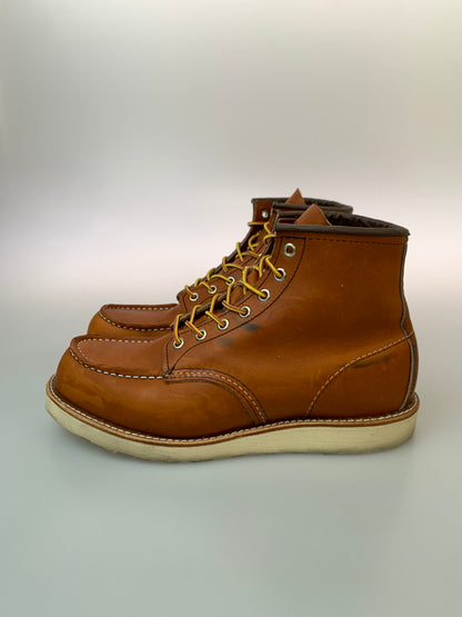 【中古品】【メンズ】 RED WING レッドウィング IRISH SETTER 875 アイリッシュセッター メンズ ブーツ 靴 シューズ クラシック モックトゥ ワークブーツ 164-260825-em-01-min サイズ：26.5cm カラー：レッドブラウン 万代Net店