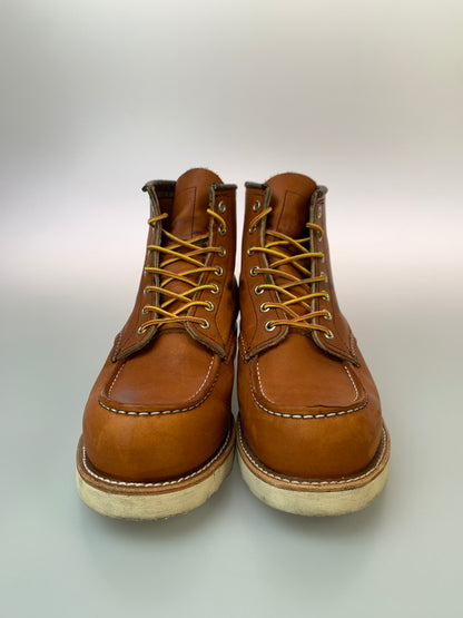 【中古品】【メンズ】 RED WING レッドウィング IRISH SETTER 875 アイリッシュセッター メンズ ブーツ 靴 シューズ クラシック モックトゥ ワークブーツ 164-260825-em-01-min サイズ：26.5cm カラー：レッドブラウン 万代Net店