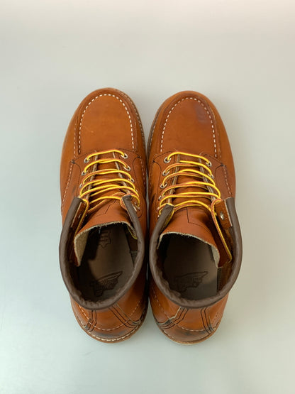 【中古品】【メンズ】 RED WING レッドウィング IRISH SETTER 875 アイリッシュセッター メンズ ブーツ 靴 シューズ クラシック モックトゥ ワークブーツ 164-260825-em-01-min サイズ：26.5cm カラー：レッドブラウン 万代Net店