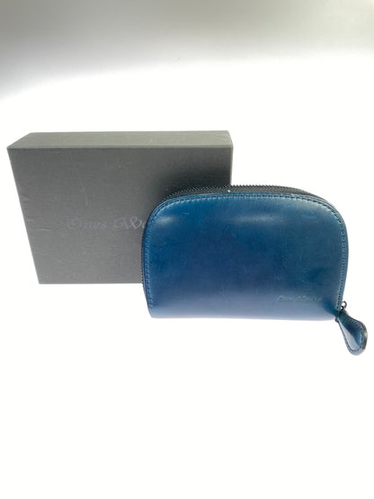 【中古品】【メンズ】 ONES WORKER ワンズワーカー ミディアム ウォレット 革 レザー 財布 200-260827-hu-20-min カラー：ブルー系 万代Net店