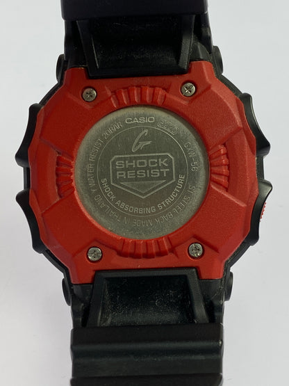 【中古品】【メンズ】 G-SHOCK ジーショック GXW-56-1AJF 腕時計 メンズ ウォッチ カシオ タフソーラー 196-260830-em-48-min カラー：ブラック/レッド 万代Net店