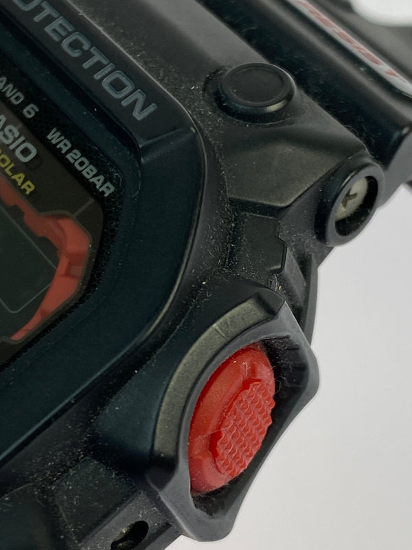 【中古品】【メンズ】 G-SHOCK ジーショック GXW-56-1AJF 腕時計 メンズ ウォッチ カシオ タフソーラー 196-260830-em-48-min カラー：ブラック/レッド 万代Net店