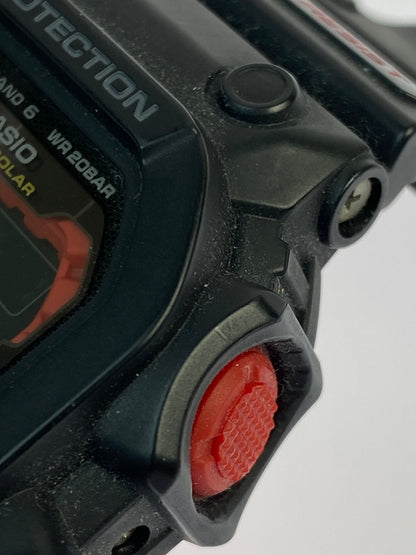 【中古品】【メンズ】 G-SHOCK ジーショック GXW-56-1AJF 腕時計 メンズ ウォッチ カシオ タフソーラー 196-260830-em-48-min カラー：ブラック/レッド 万代Net店