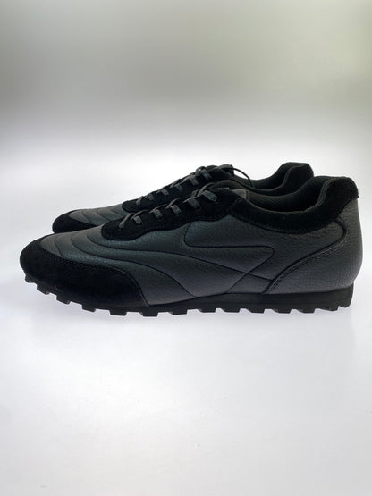 【中古品】【メンズ】 WYM LIDNM ウィム リドム SUEDE LEATHER SNEAKER WY SN009 スウェード レザー スニーカー メンズ シューズ 靴 163-260825-em-35-min サイズ：L カラー：ブラック 万代Net店