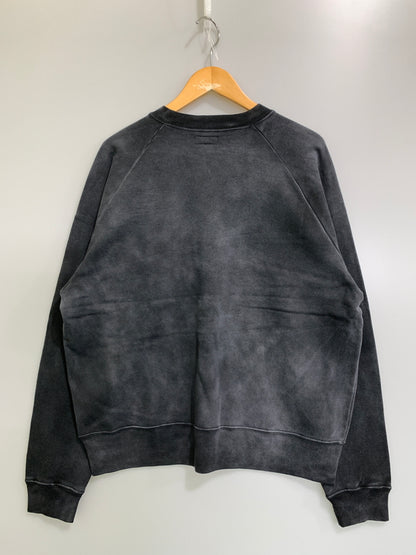 【中古品】【メンズ】 BEAMS ビームス B.FADE PR RAGLAN 11-13-2265-146-19-20 フェード プリント ラグラン クルーネック メンズ トップス 長袖 スウェット トレーナー 147-260823-em-22-min サイズ：L カラー：ダークグレー 万代Net店