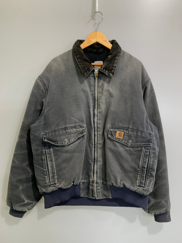 【現状渡し品】【メンズ】 CARHARTT カーハート BOMBER JACKET J165 PTL ボンバージャケット メンズ アウター ダック生地 146-260823-em-02-min サイズ：X-LARGE REGULAR カラー：グレー系 万代Net店