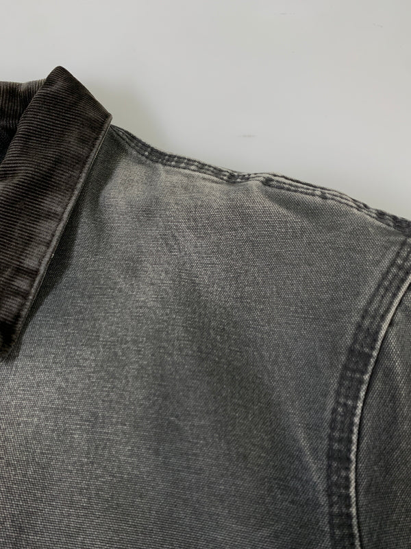 【現状渡し品】【メンズ】 CARHARTT カーハート BOMBER JACKET J165 PTL ボンバージャケット メンズ アウター ダック生地 146-260823-em-02-min サイズ：X-LARGE REGULAR カラー：グレー系 万代Net店