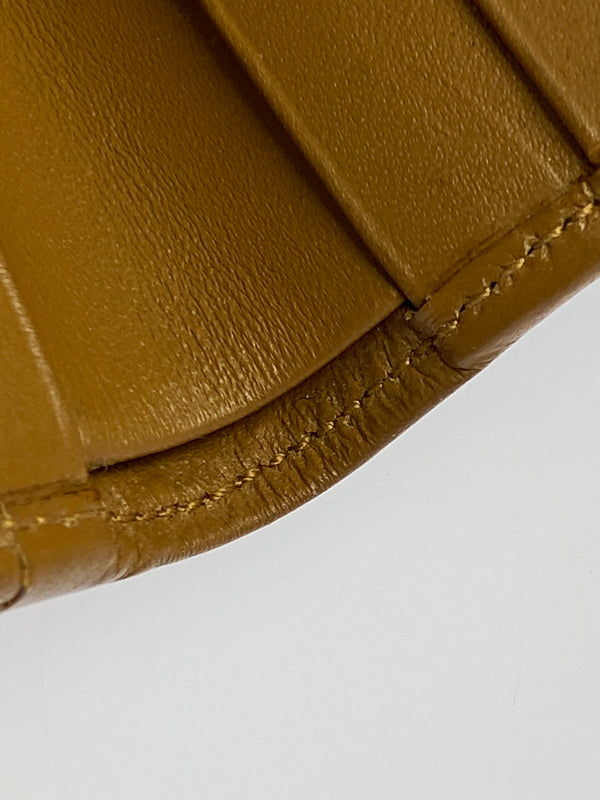 【中古品】【メンズ/レディース】 CELINE セリーヌ 二つ折り財布 ウォレット コンパクト 折り畳み 181-260830-em-39-min カラー：ブラウン系 万代Net店
