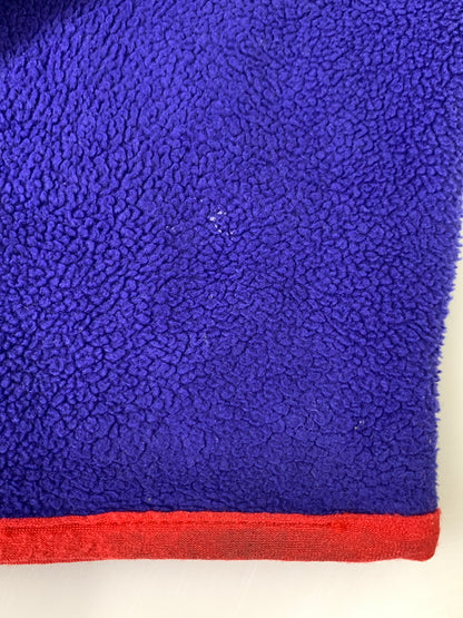 【中古品】【メンズ】 PATAGONIA パタゴニア 80-90S SYNCHELLA SNAP-T TWO TONE シンチラ スナップティー ツートーン 80年代 90年代 フリース メンズ アウター 144-260823-em-04-min サイズ：L カラー：ダークブルー/ブラック 万代Net店