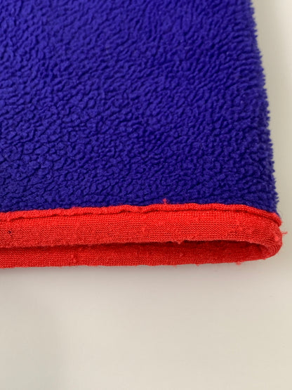 【中古品】【メンズ】 PATAGONIA パタゴニア 80-90S SYNCHELLA SNAP-T TWO TONE シンチラ スナップティー ツートーン 80年代 90年代 フリース メンズ アウター 144-260823-em-04-min サイズ：L カラー：ダークブルー/ブラック 万代Net店