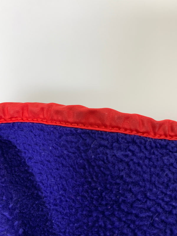 【中古品】【メンズ】 PATAGONIA パタゴニア 80-90S SYNCHELLA SNAP-T TWO TONE シンチラ スナップティー ツートーン 80年代 90年代 フリース メンズ アウター 144-260823-em-04-min サイズ：L カラー：ダークブルー/ブラック 万代Net店