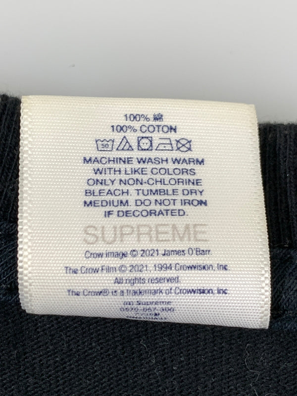 【中古品】【メンズ】 SUPREME シュプリーム THE CROW L S TEE ザ クロウ ロングスリーブ 長袖 Tシャツ メンズ トップス アメコミ 149-260823-em-20-min サイズ：M カラー：ブラック 万代Net店