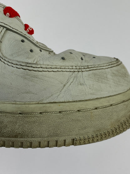 【中古品】【メンズ】 SUPREME シュプリーム × NIKE ナイキ AIR FORCE 1 LOW WHITE CU9225-100 エアフォース1 ロー メンズ スニーカー シューズ 靴 160-260825-em-16-min サイズ：27.5cm カラー：ホワイト 万代Net店