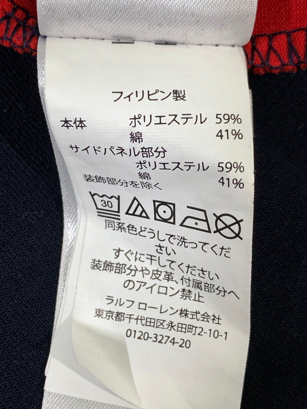 【中古品】【メンズ】 POLO RALPH LAUREN ポロ・ラルフローレン ビッグポニー エンブレム スウェット ビッグポニー メンズ トレーナー トップス 刺繍 147-260823-em-17-min サイズ：XL カラー：ネイビー/レッド 万代Net店