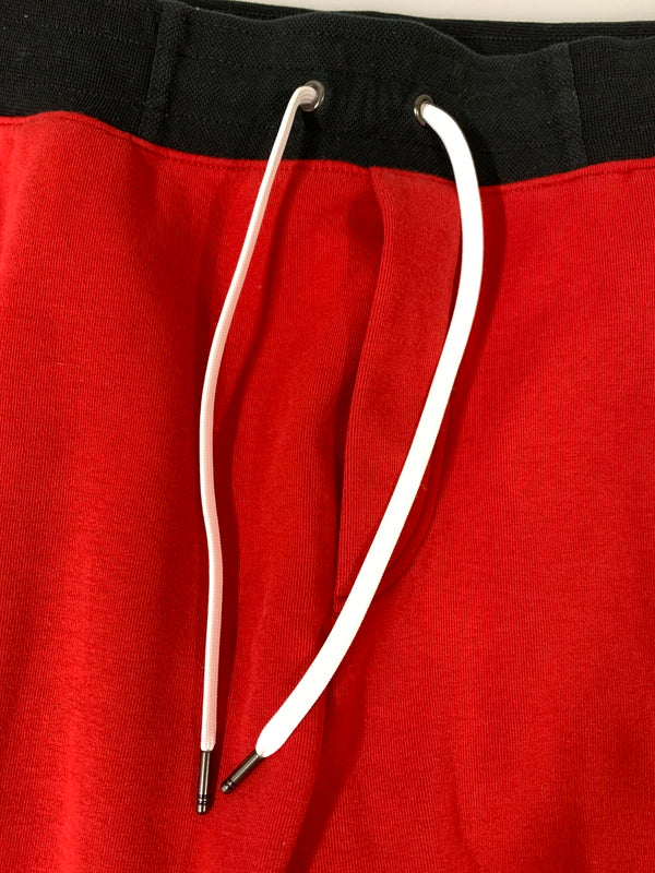 【中古品】【メンズ】 POLO RALPH LAUREN ポロ・ラルフローレン POLO RACING EASY PANTS ポロ レーシング イージー パンツ メンズ ボトムス ウエストゴム 158-260823-em-15-min サイズ：XL カラー：レッド/ブラック/ホワイト 万代Net店