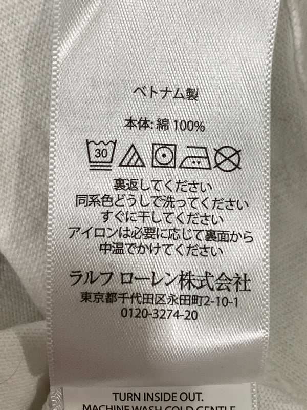 【中古品】【メンズ】 POLO RALPH LAUREN ポロ・ラルフローレン ラガーシャツ ラグビー ユニホーム コットンニットシャツ メンズ トップス 147-260823-em-18-min サイズ：XL カラー：ホワイト/ブルー/レッド 万代Net店
