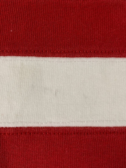 【中古品】【メンズ】 POLO RALPH LAUREN ポロ・ラルフローレン ラガーシャツ ラグビー ユニホーム コットンニットシャツ メンズ トップス 147-260823-em-18-min サイズ：XL カラー：ホワイト/ブルー/レッド 万代Net店