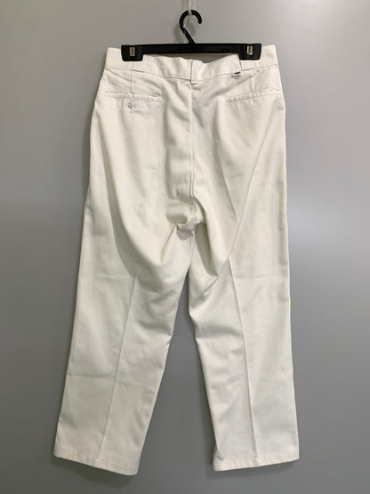 【中古品】【メンズ】 DICKIES ディッキーズ 80'S チビタグ WORK PANTS ワークパンツ 80年代 メンズ ボトムス ヴィンテージ 157-260823-em-16-min サイズ：34 カラー：ホワイト 万代Net店