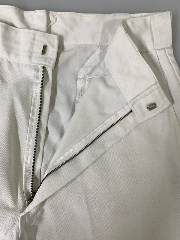 【中古品】【メンズ】 DICKIES ディッキーズ 80'S チビタグ WORK PANTS ワークパンツ 80年代 メンズ ボトムス ヴィンテージ 157-260823-em-16-min サイズ：34 カラー：ホワイト 万代Net店