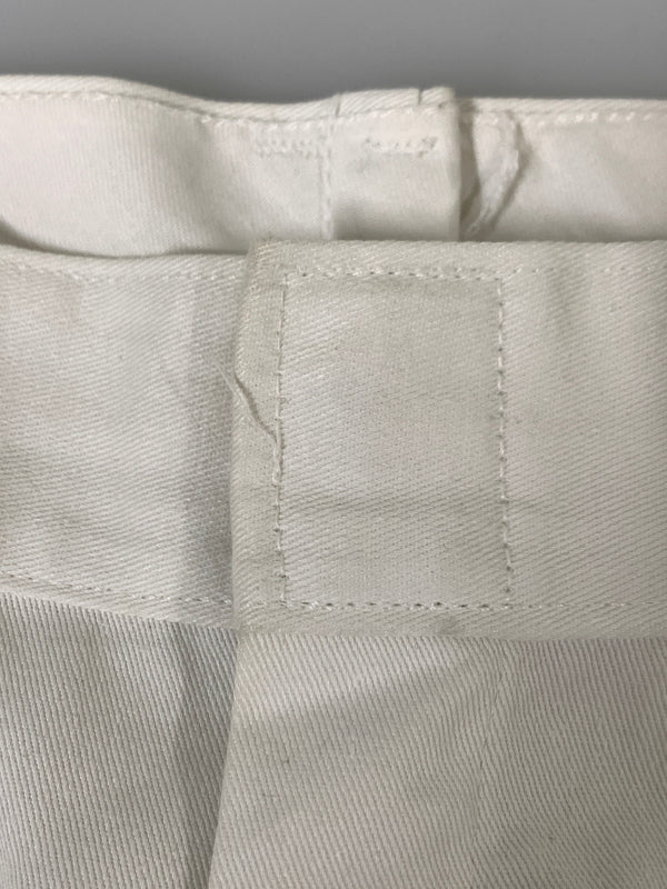 【中古品】【メンズ】 DICKIES ディッキーズ 80'S チビタグ WORK PANTS ワークパンツ 80年代 メンズ ボトムス ヴィンテージ 157-260823-em-16-min サイズ：34 カラー：ホワイト 万代Net店