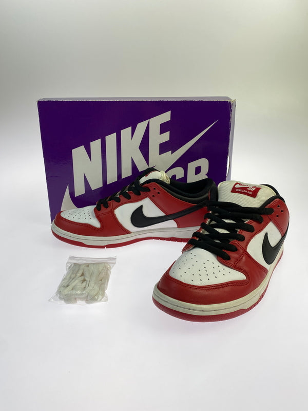 【中古品】【メンズ】 NIKE ナイキ SB DUNK LOW PRO JｰPACK CHICAGO VARSITY RED AND WHITE BQ6817-600 SB ダンク ロー プロ メンズ スニーカー シューズ 靴 160-260825-em-17-min サイズ：28.0cm カラー：CHICAGO VARSITY RED/BLACK-WHITE 万代Net店