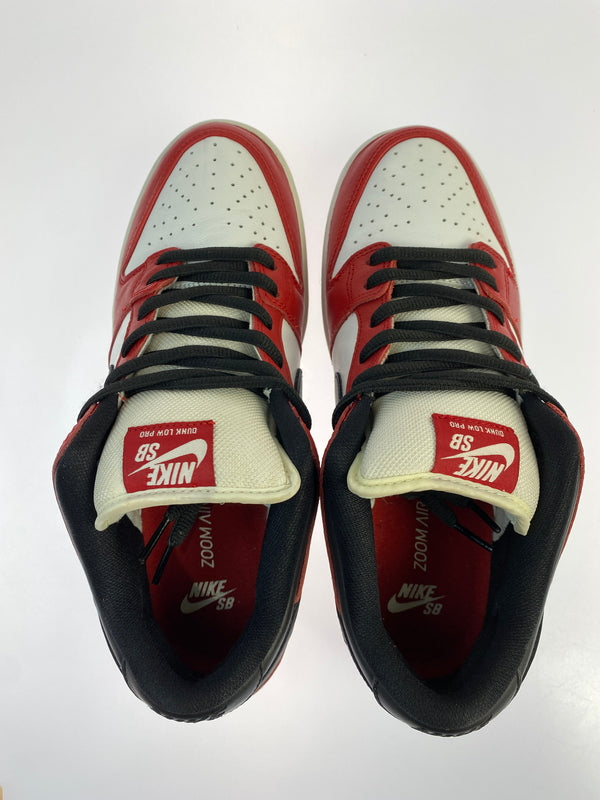 【中古品】【メンズ】 NIKE ナイキ SB DUNK LOW PRO JｰPACK CHICAGO VARSITY RED AND WHITE BQ6817-600 SB ダンク ロー プロ メンズ スニーカー シューズ 靴 160-260825-em-17-min サイズ：28.0cm カラー：CHICAGO VARSITY RED/BLACK-WHITE 万代Net店